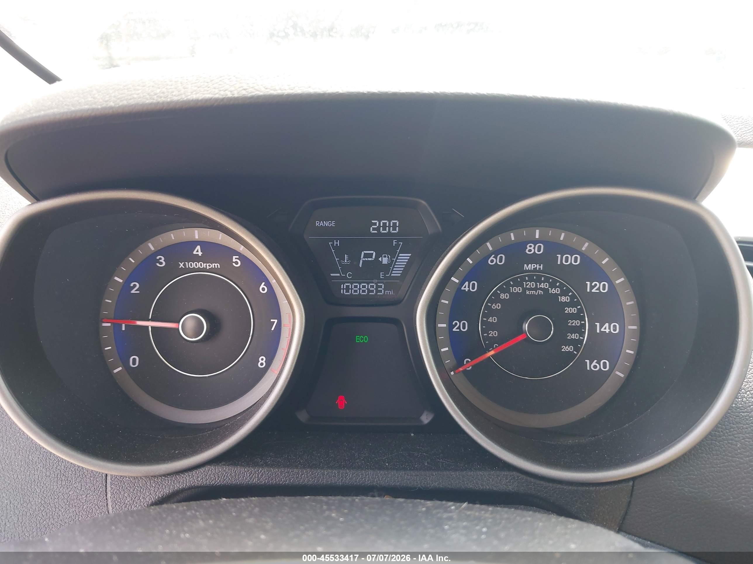 2015 Hyundai Elantra Sport Белый vin: KMHDH4AH1FU282636