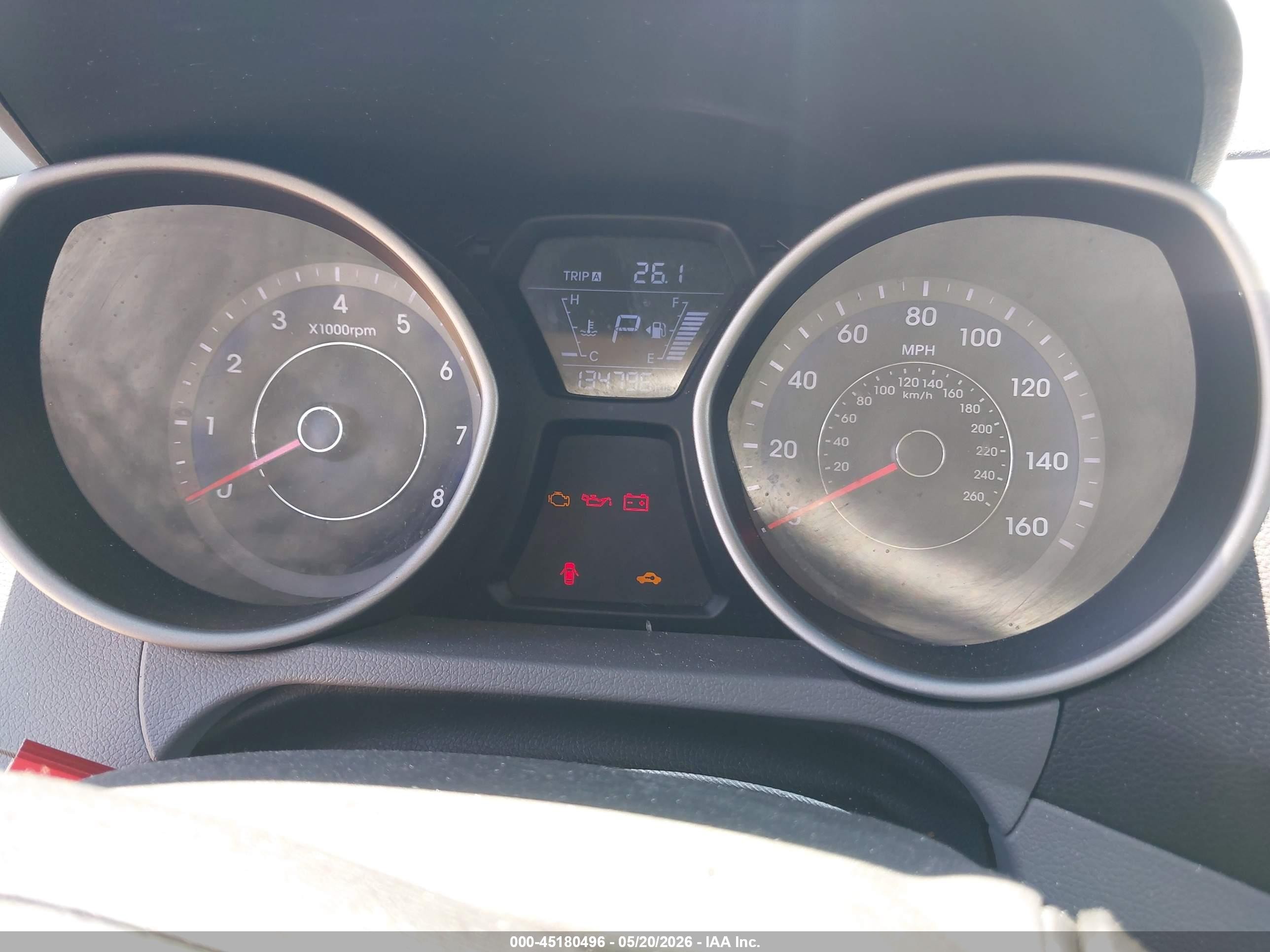 2014 Hyundai Elantra Sport Серебряный vin: KMHDH4AH2EU105995