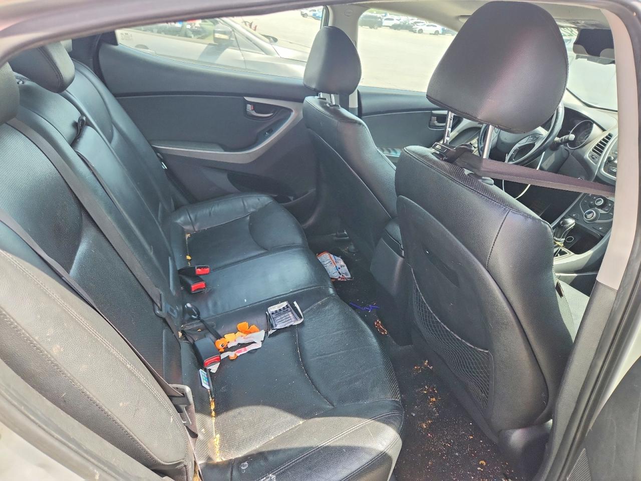 2014 Hyundai Elantra Sport Silver vin: KMHDH4AH2EU158678