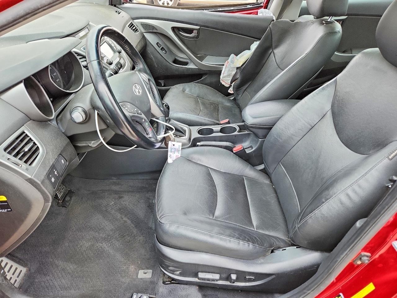 2014 Hyundai Elantra Sport Red vin: KMHDH4AH2EU176453