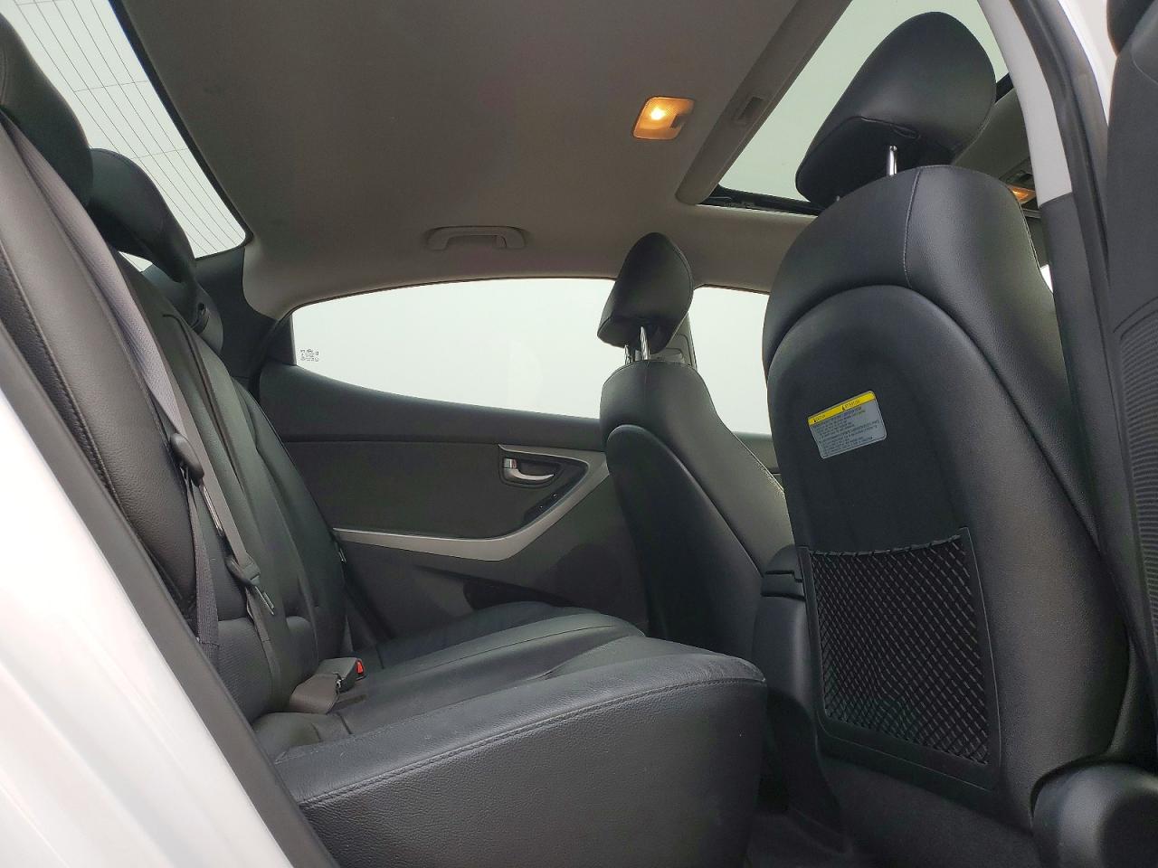 2014 Hyundai Elantra Sport White vin: KMHDH4AH3EU127987