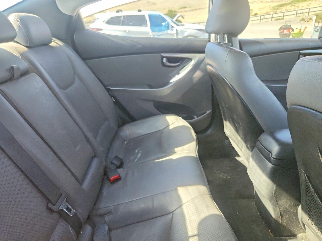 2014 Hyundai Elantra Sport Blue vin: KMHDH4AH3EU148418