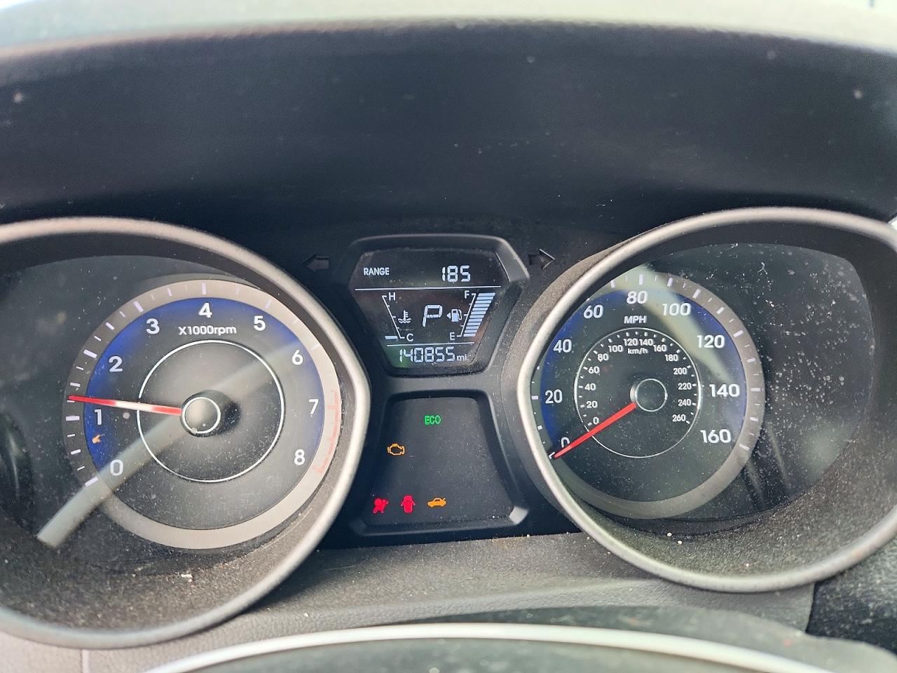 2014 Hyundai Elantra Sport Silver vin: KMHDH4AH3EU158804