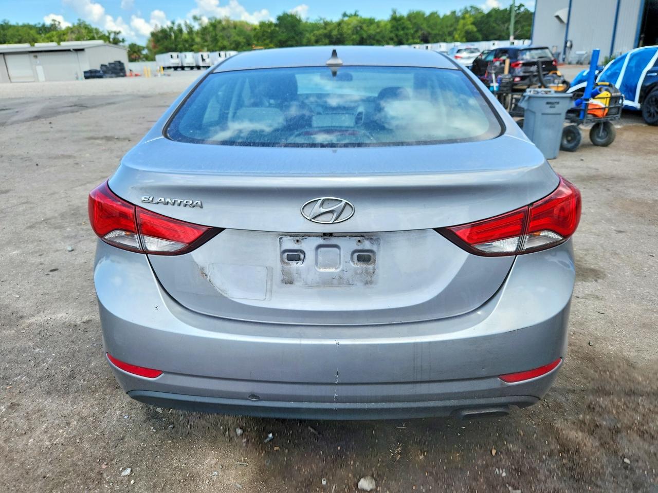 2014 Hyundai Elantra Sport Silver vin: KMHDH4AH3EU158804
