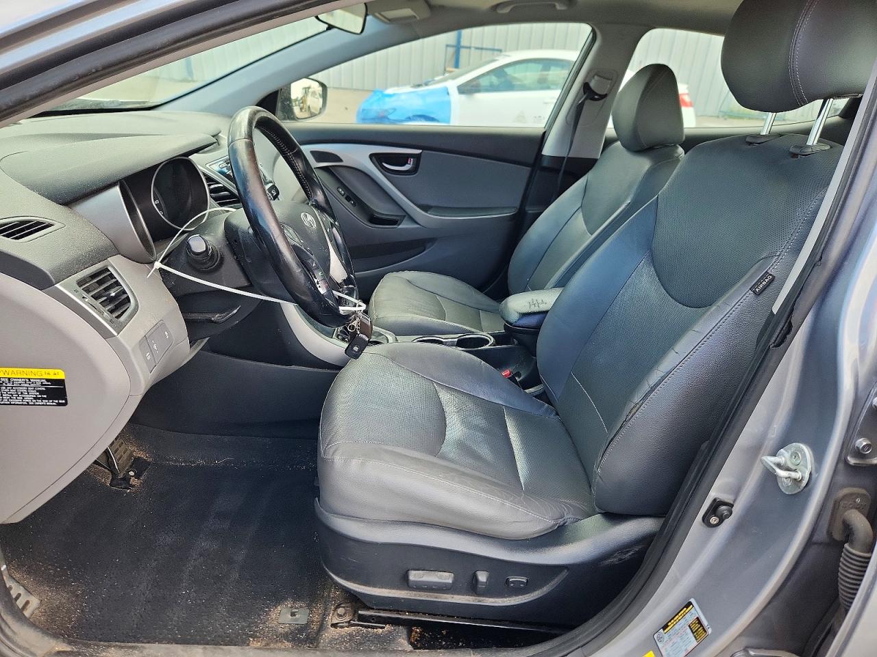 2014 Hyundai Elantra Sport Silver vin: KMHDH4AH3EU158804