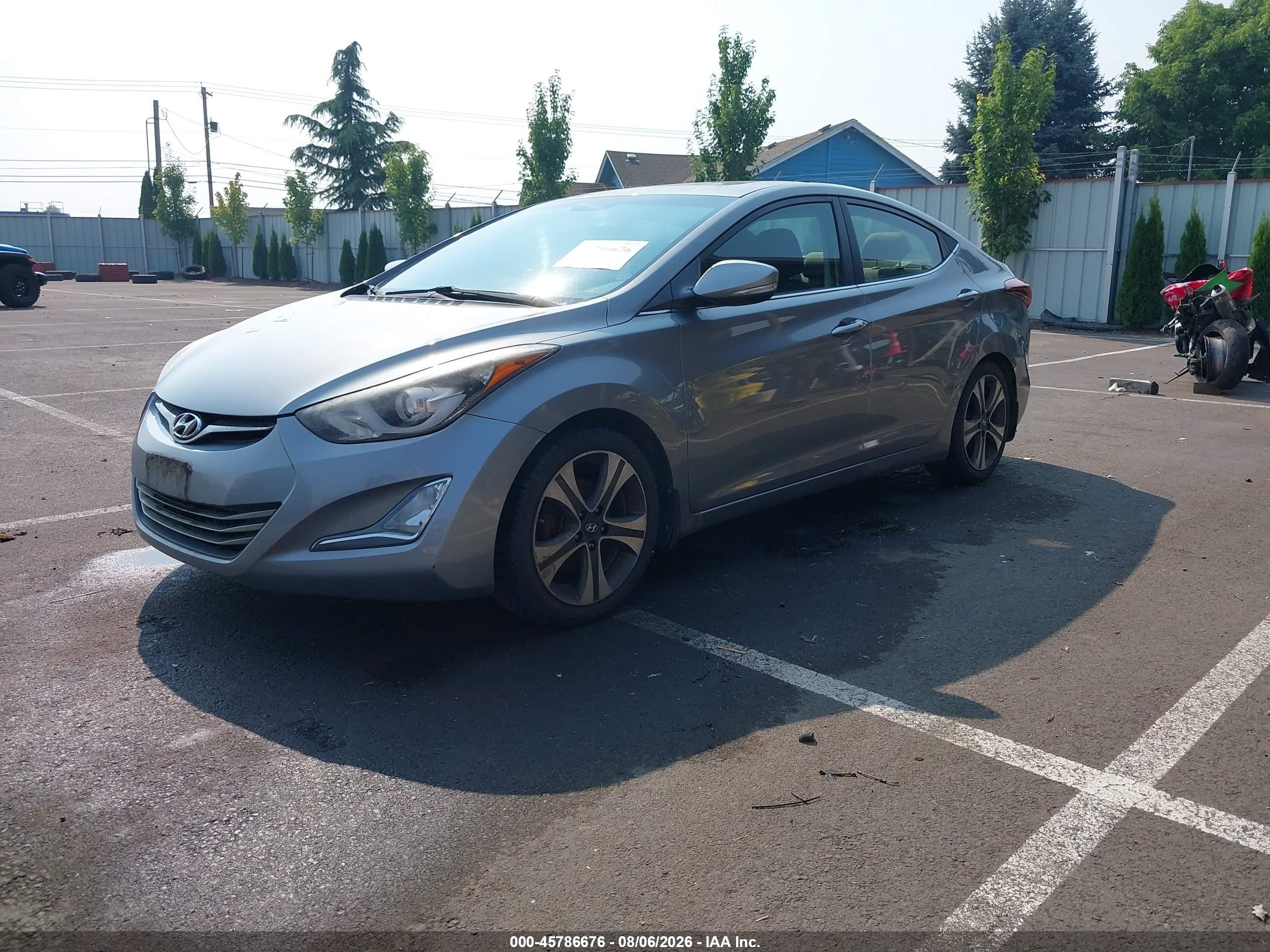 2015 Hyundai Elantra Sport Silver vin: KMHDH4AH3FU282301