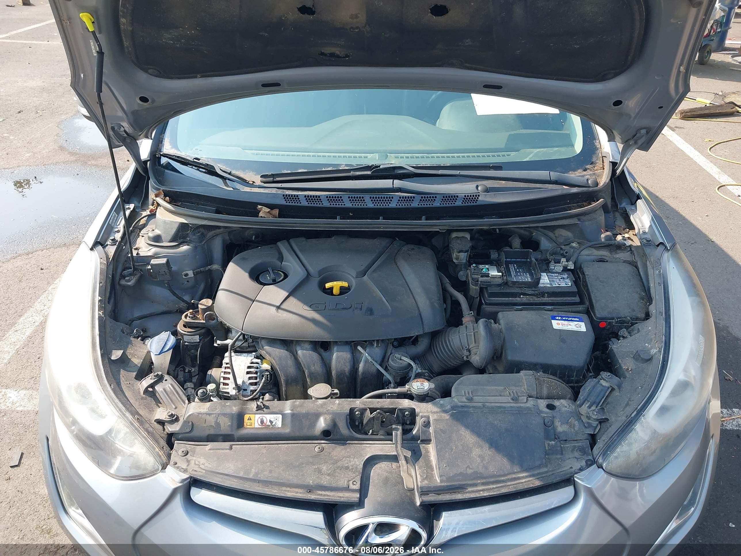 2015 Hyundai Elantra Sport Silver vin: KMHDH4AH3FU282301