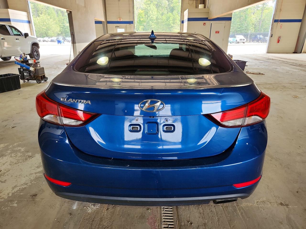 2014 Hyundai Elantra Sport Синий vin: KMHDH4AH4EU051258