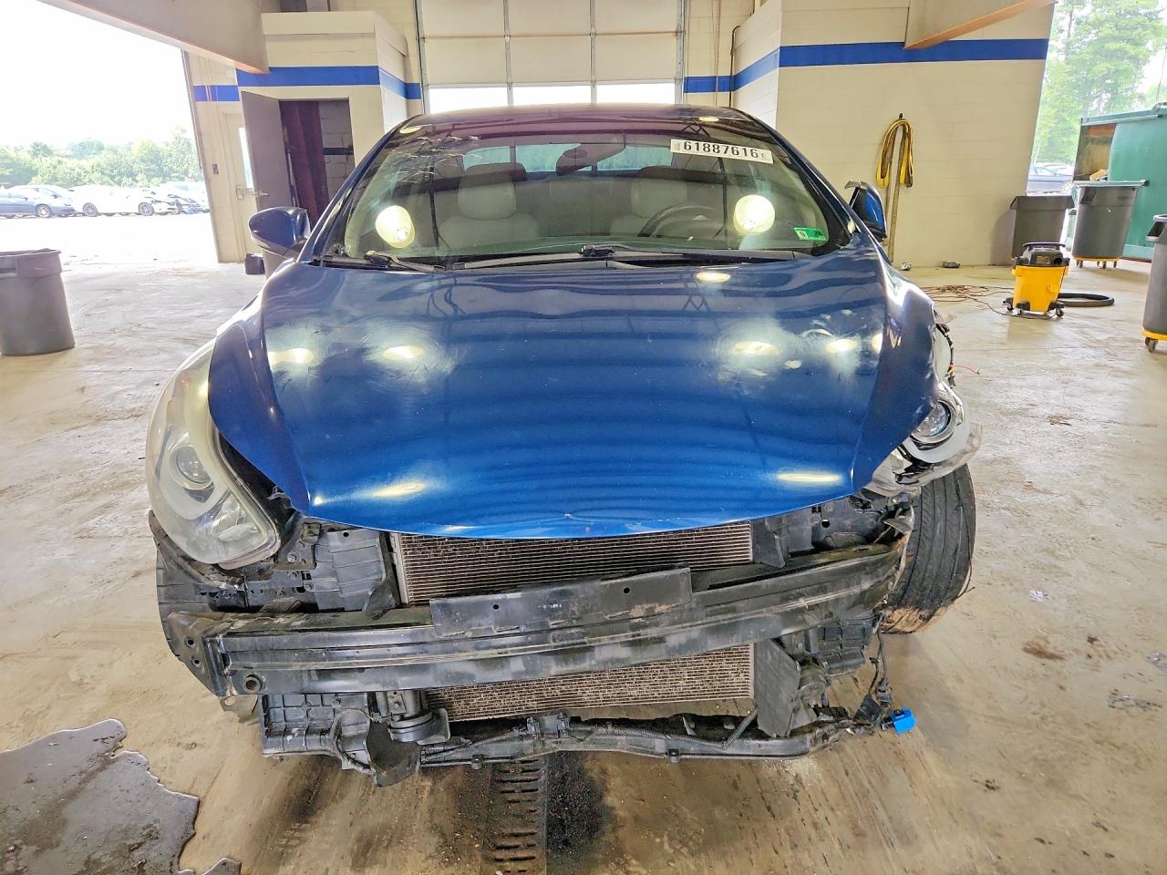 2014 Hyundai Elantra Sport Синий vin: KMHDH4AH4EU051258