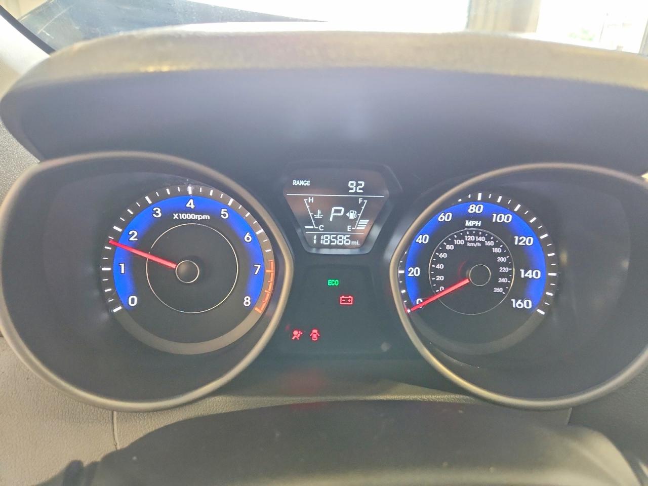 2015 Hyundai Elantra Sport Black vin: KMHDH4AH4FU342649