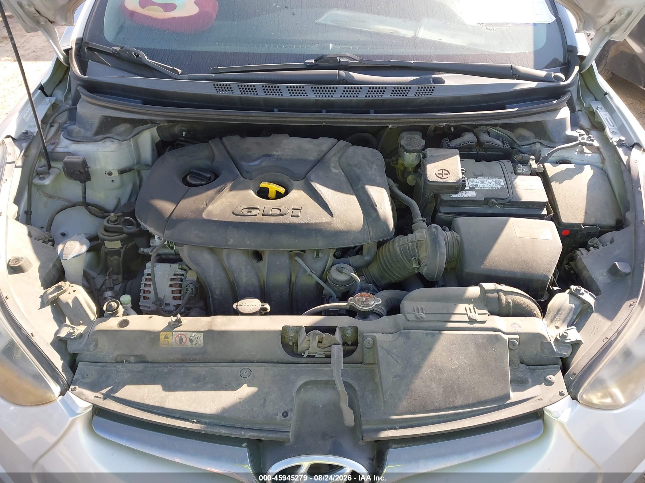 2015 Hyundai Elantra Sport Silver vin: KMHDH4AH4FU373528