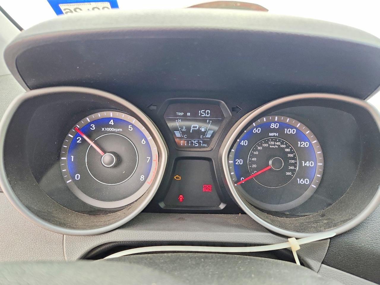 2014 Hyundai Elantra Sport Black vin: KMHDH4AH5EU038552