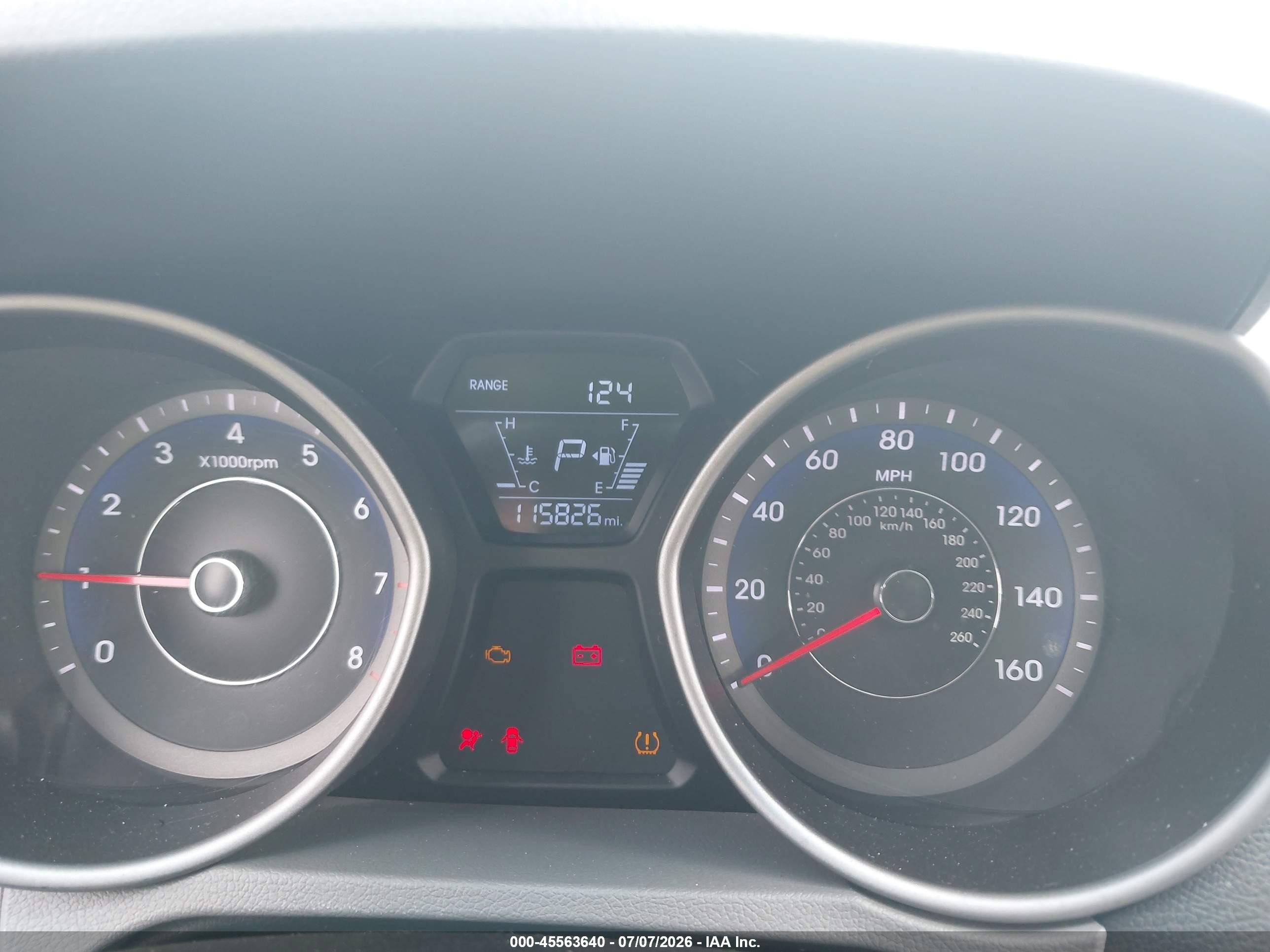 2014 Hyundai Elantra Sport Gray vin: KMHDH4AH5EU105988