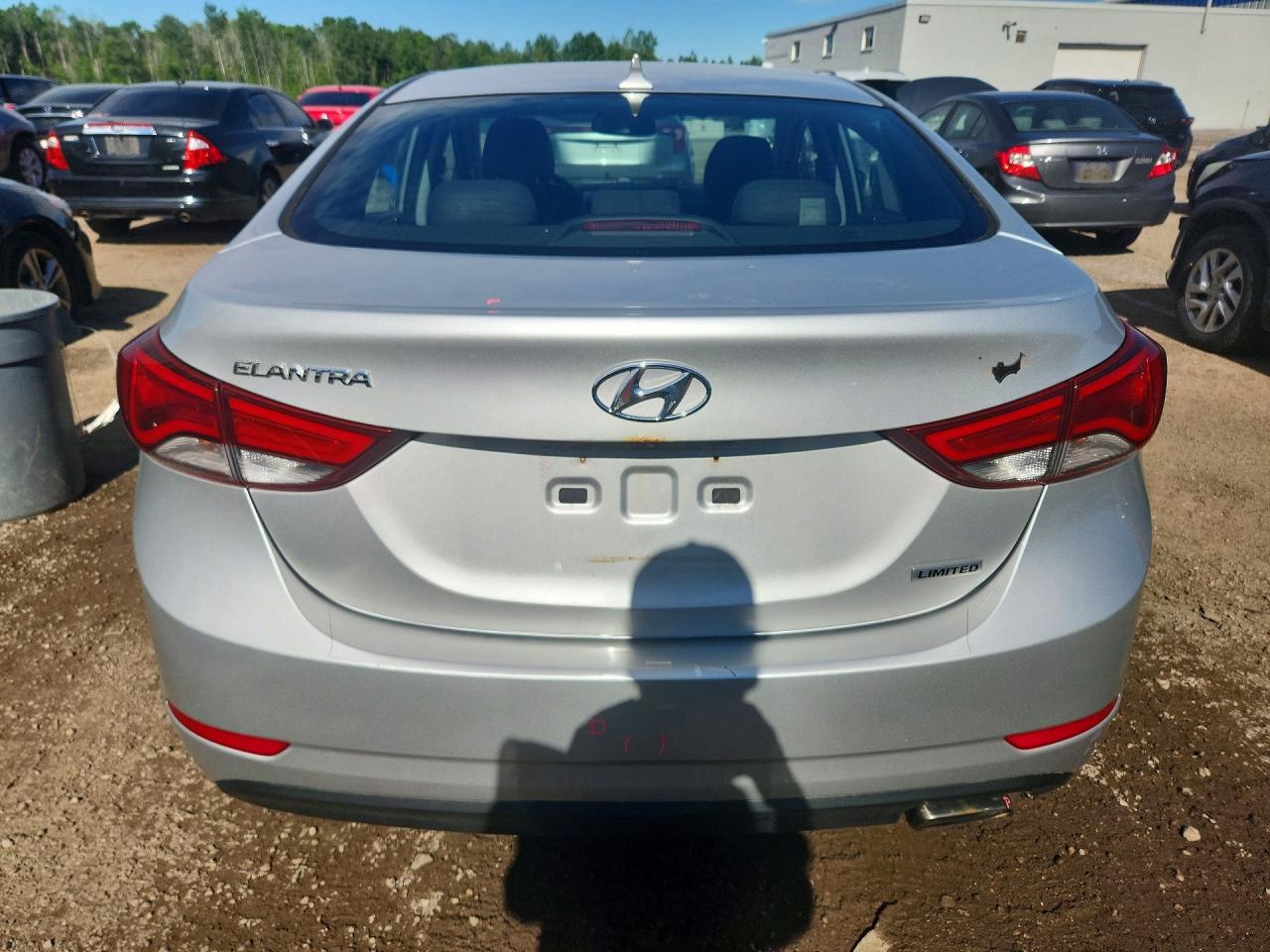 2014 Hyundai Elantra Sport Серый vin: KMHDH4AH5EU189715