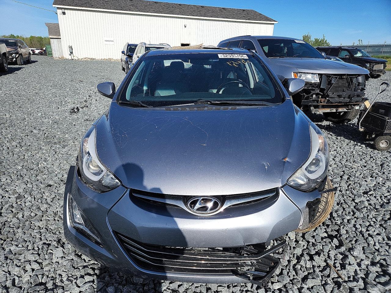 2015 Hyundai Elantra Sport Gray vin: KMHDH4AH5FU304346