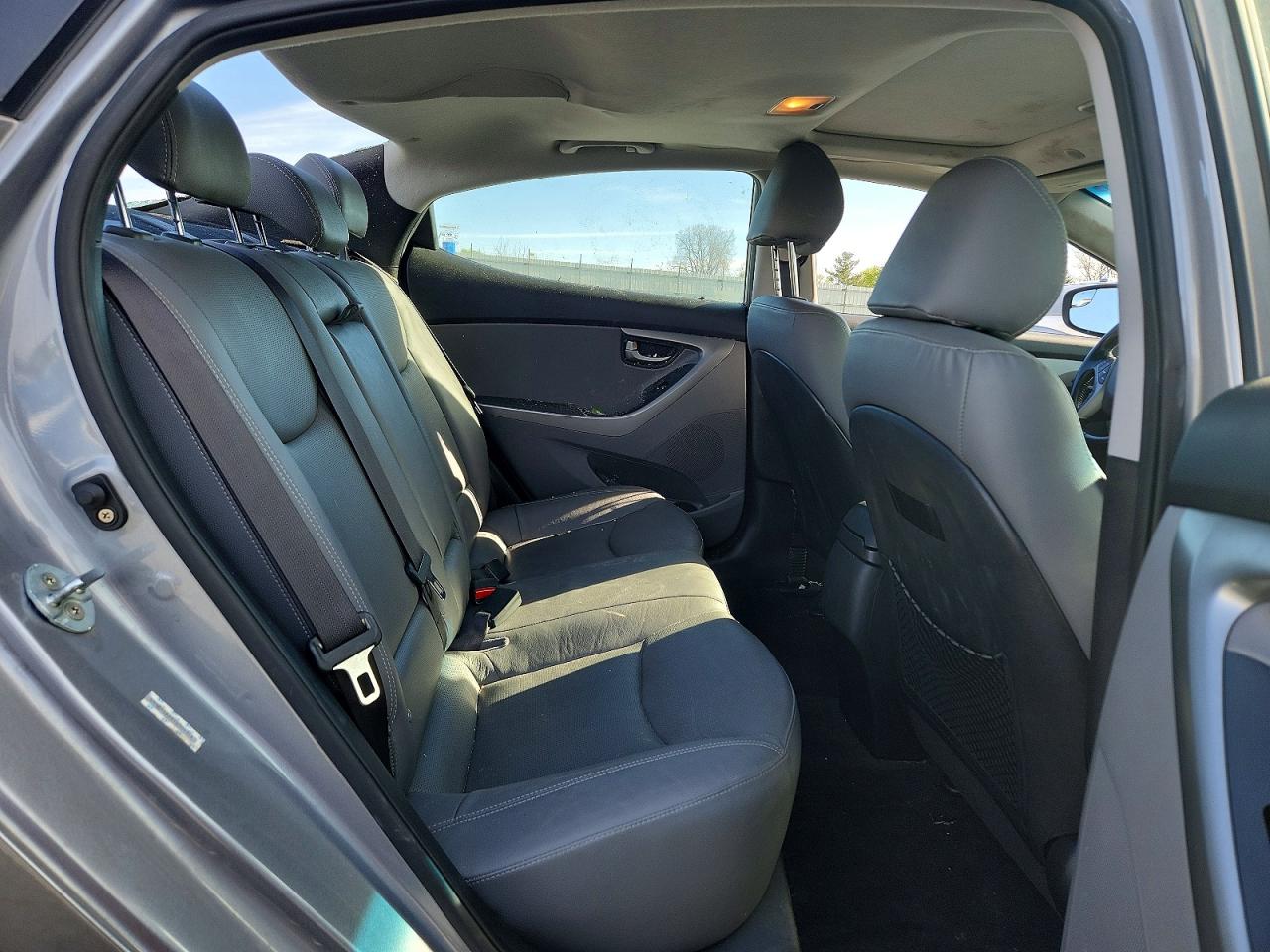 2015 Hyundai Elantra Sport Gray vin: KMHDH4AH5FU304346