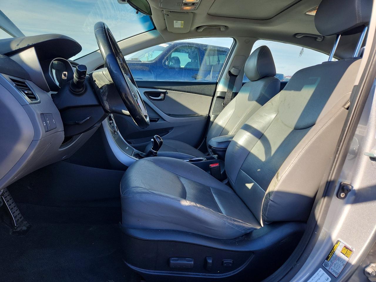 2015 Hyundai Elantra Sport Gray vin: KMHDH4AH5FU304346