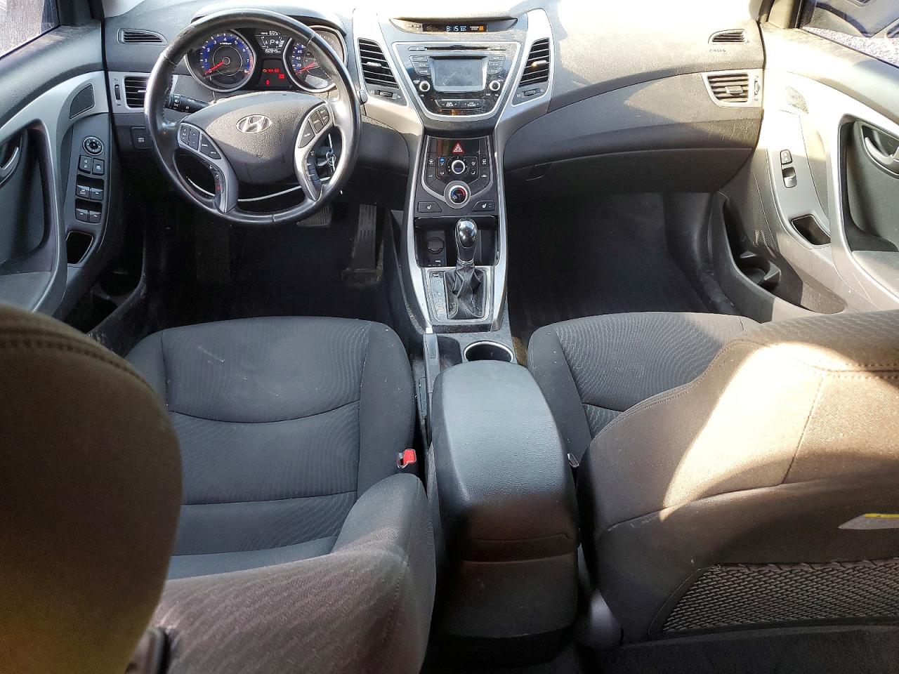 2015 Hyundai Elantra Sport Black vin: KMHDH4AH5FU305948