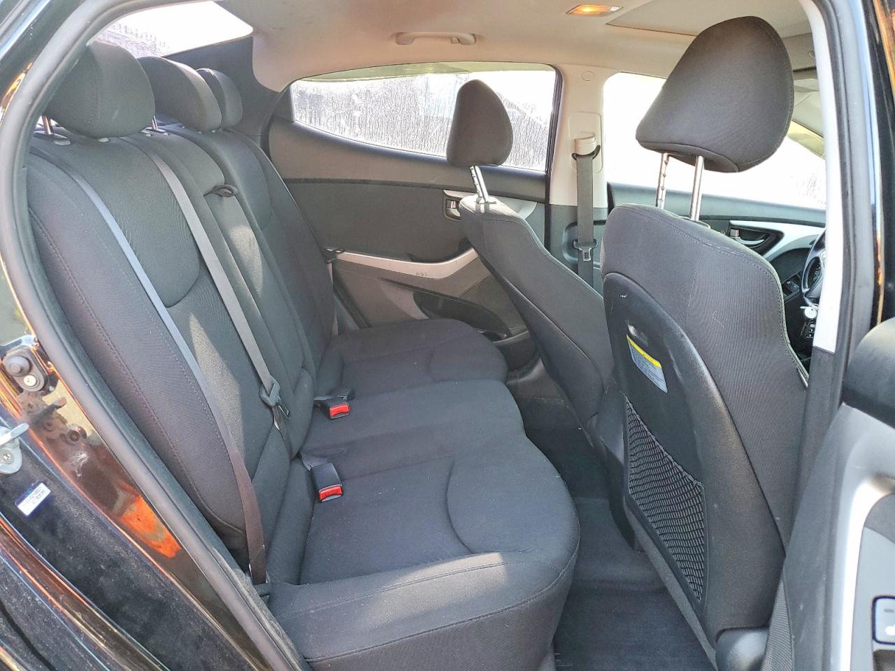2015 Hyundai Elantra Sport Black vin: KMHDH4AH5FU305948