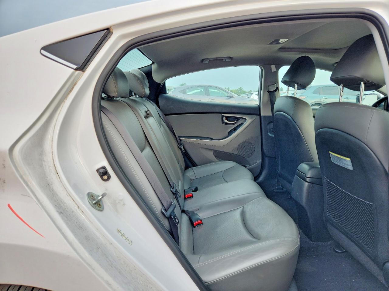2015 Hyundai Elantra Sport White vin: KMHDH4AH5FU382867
