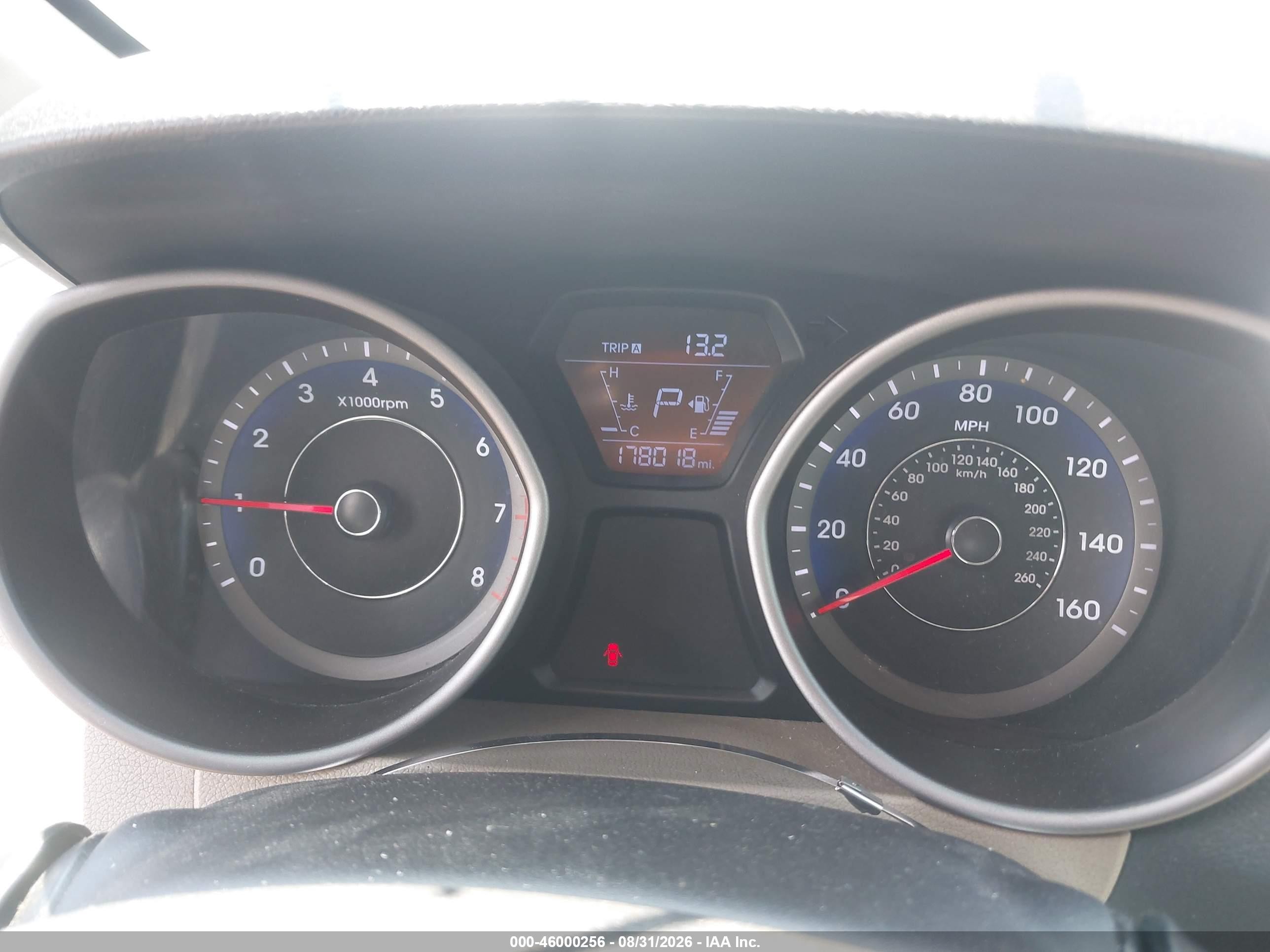 2015 Hyundai Elantra Sport Black vin: KMHDH4AH5FU453744