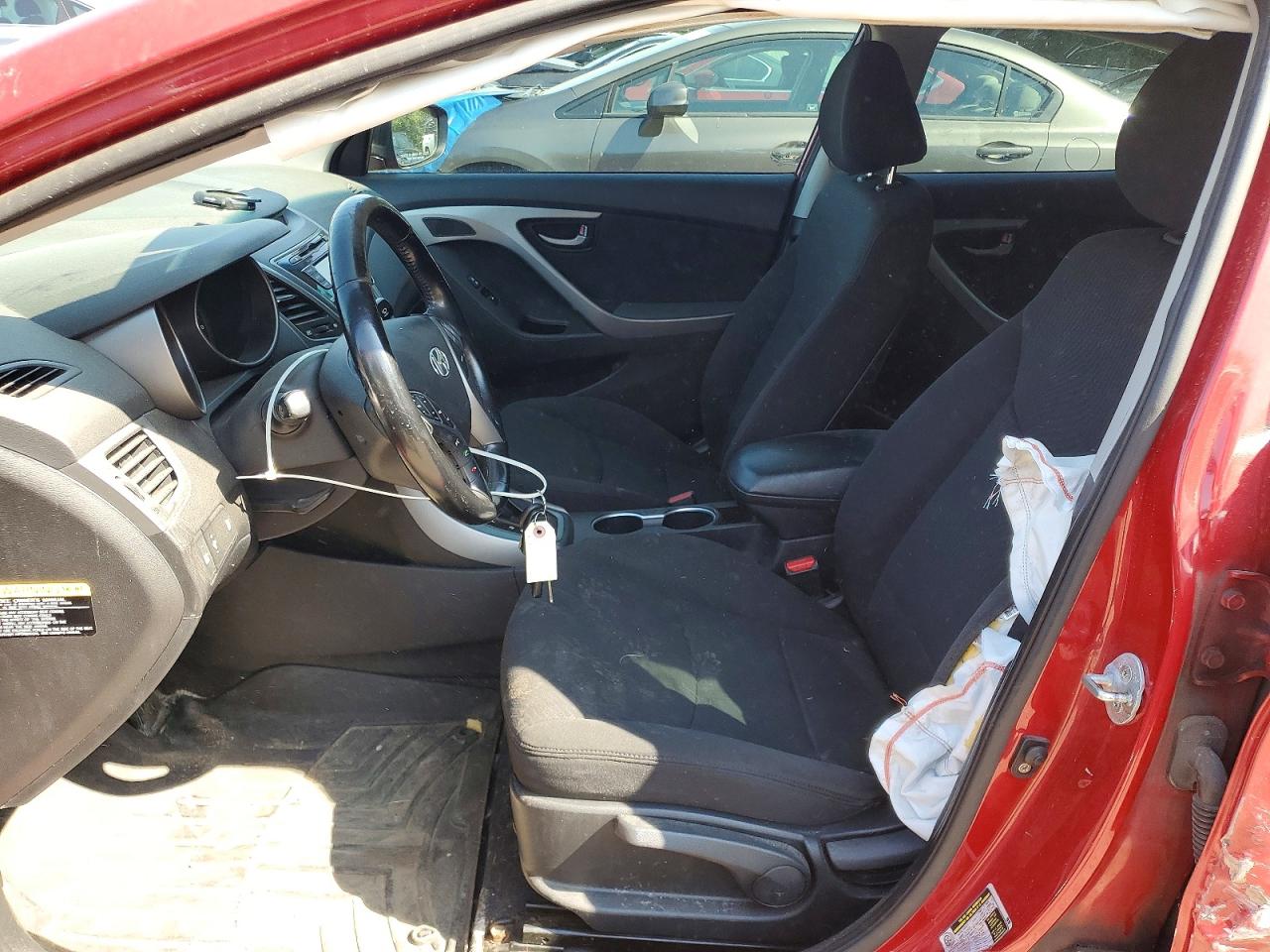 2015 Hyundai Elantra Sport Red vin: KMHDH4AH6FU286603