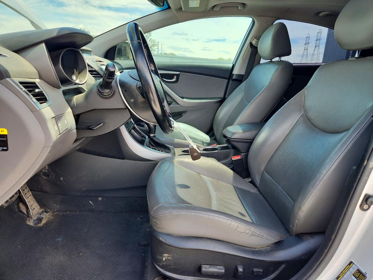 2015 Hyundai Elantra Sport Silver vin: KMHDH4AH6FU372235