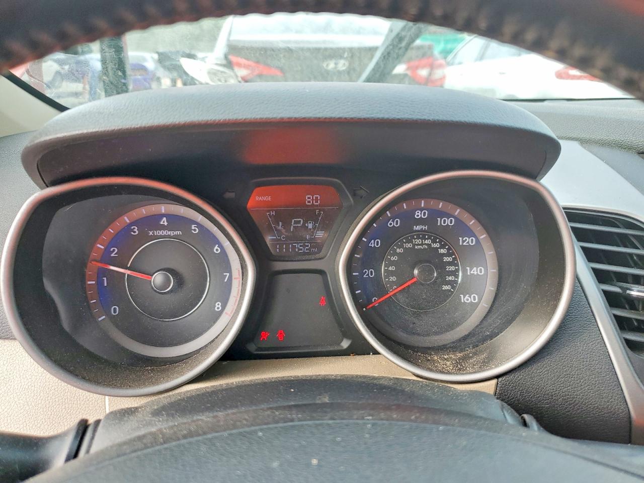 2014 Hyundai Elantra Sport Red vin: KMHDH4AH7EU035152