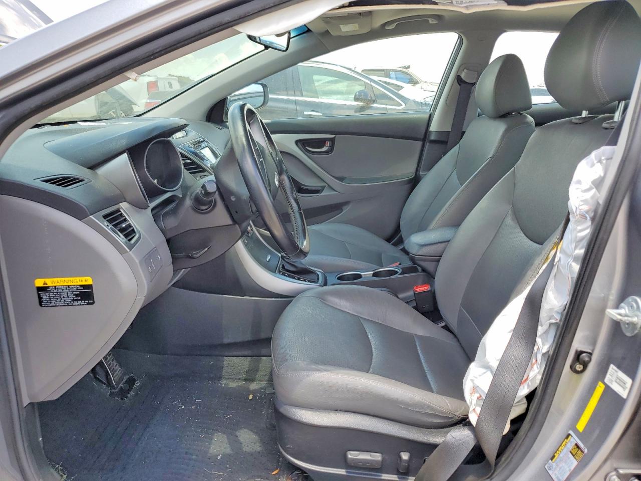 2014 Hyundai Elantra Sport Серебряный vin: KMHDH4AH7EU150303