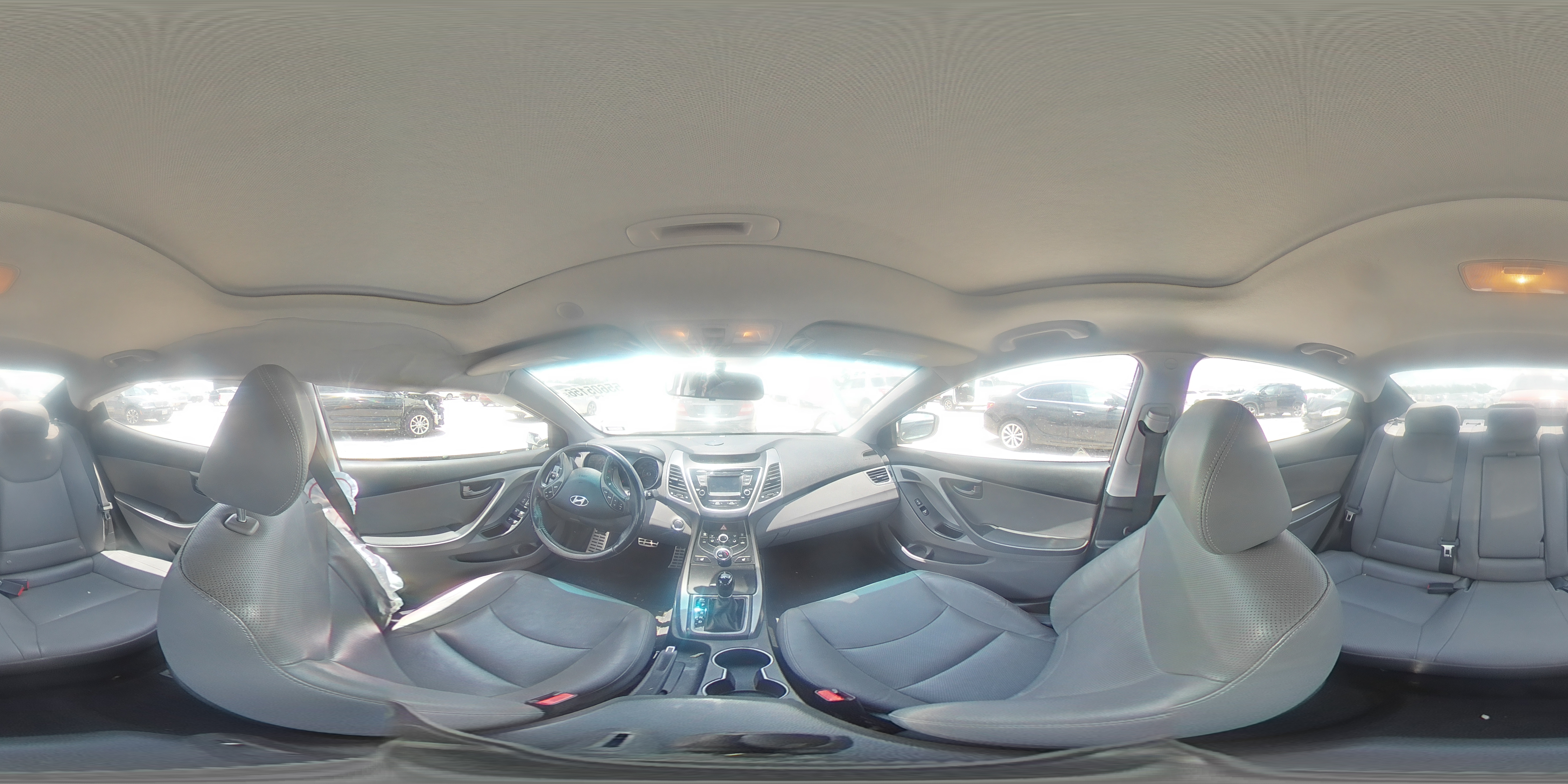 2014 Hyundai Elantra Sport Серебряный vin: KMHDH4AH7EU150303