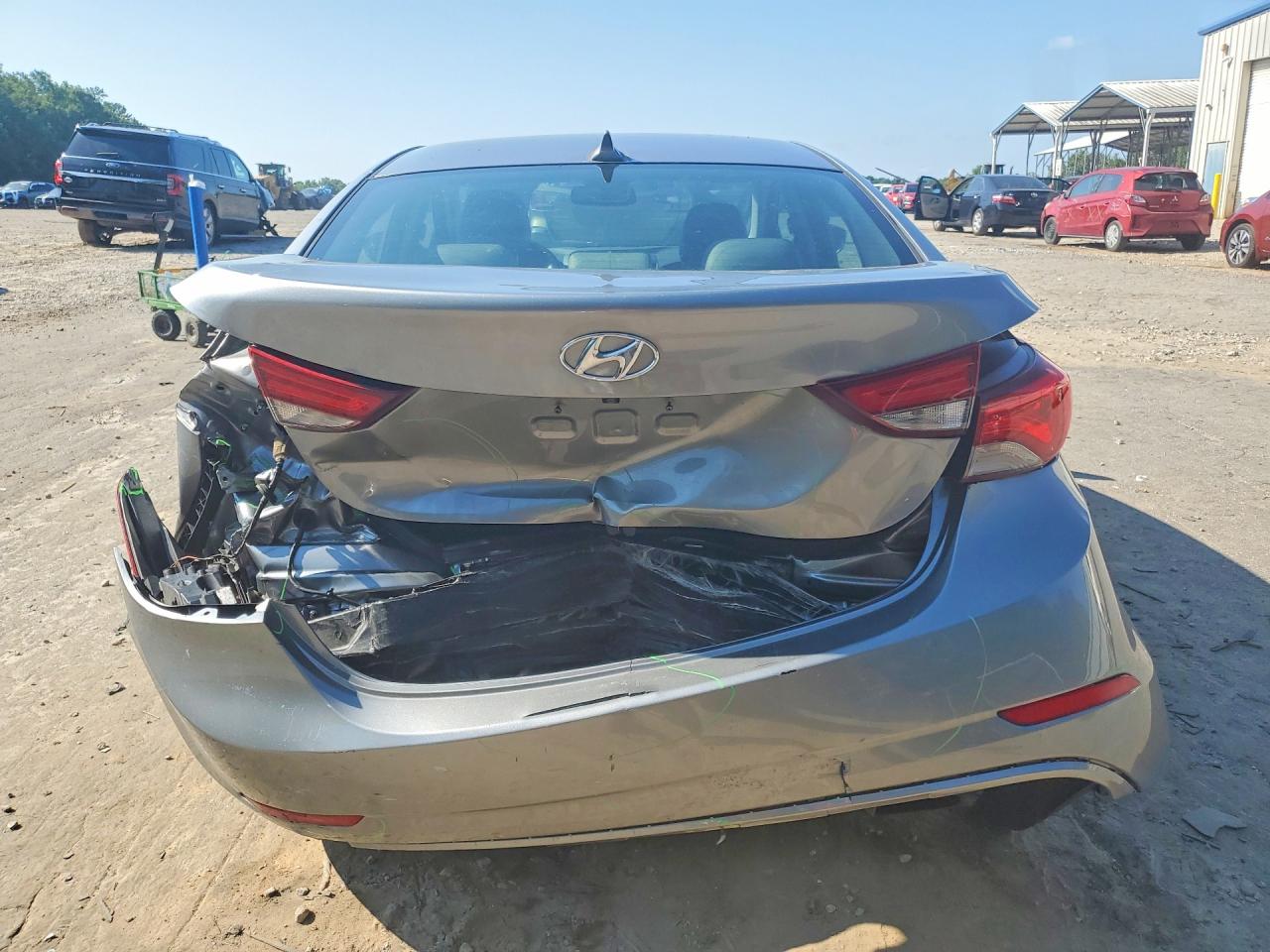 2015 Hyundai Elantra Sport Gray vin: KMHDH4AH7FU238155