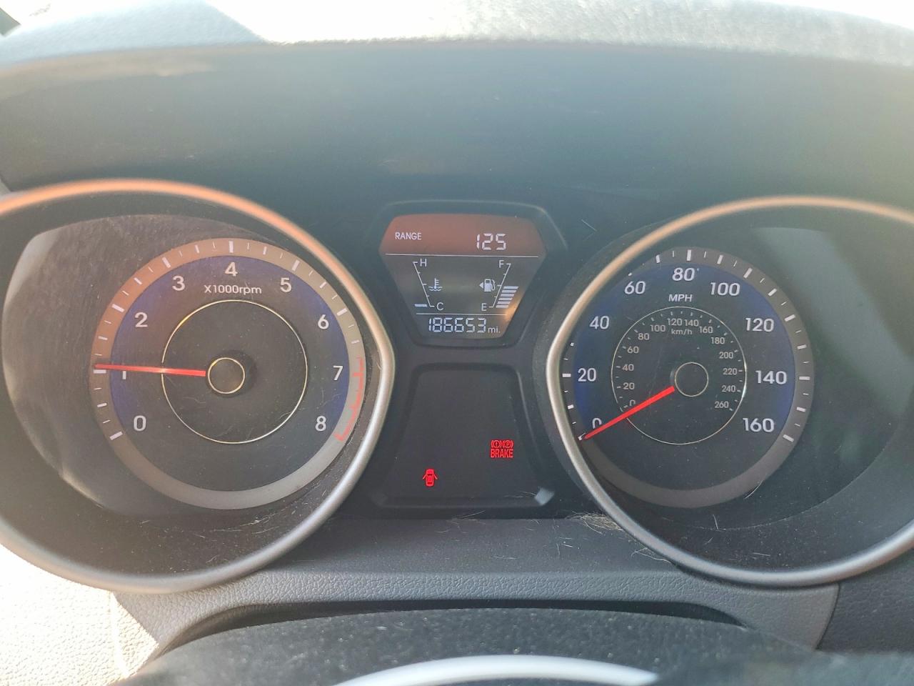 2015 Hyundai Elantra Sport Gray vin: KMHDH4AH7FU238155