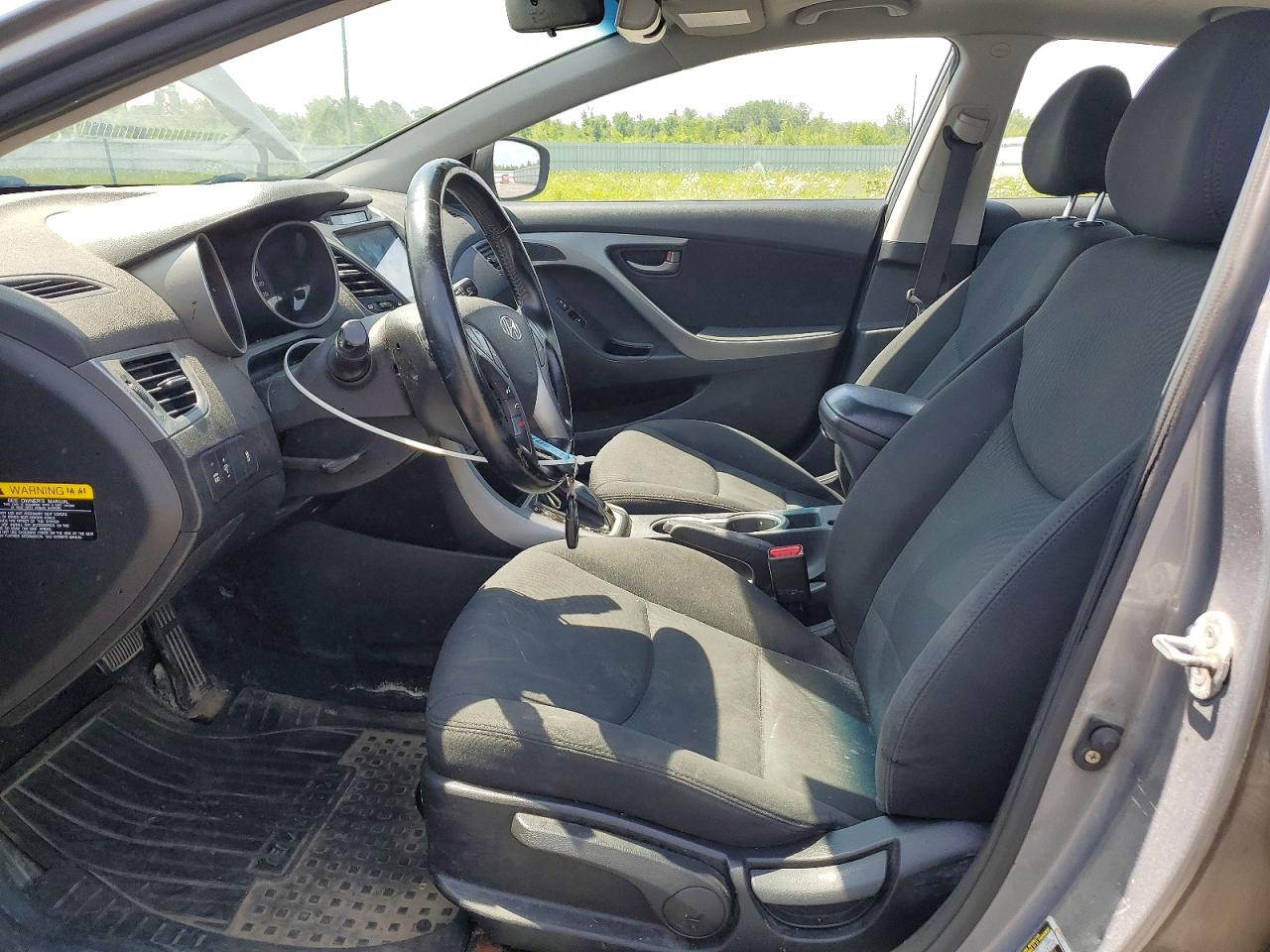 2015 Hyundai Elantra Sport Silver vin: KMHDH4AH7FU289820