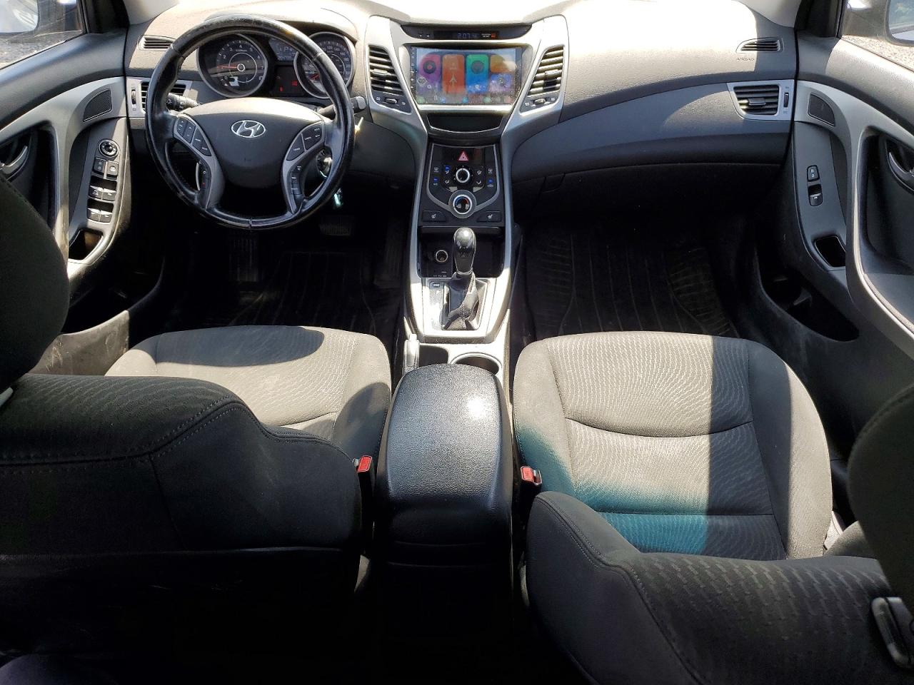 2015 Hyundai Elantra Sport Silver vin: KMHDH4AH7FU289820