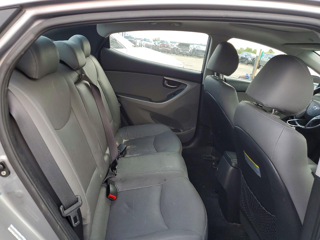 2014 Hyundai Elantra Sport Silver vin: KMHDH4AH8EU060660