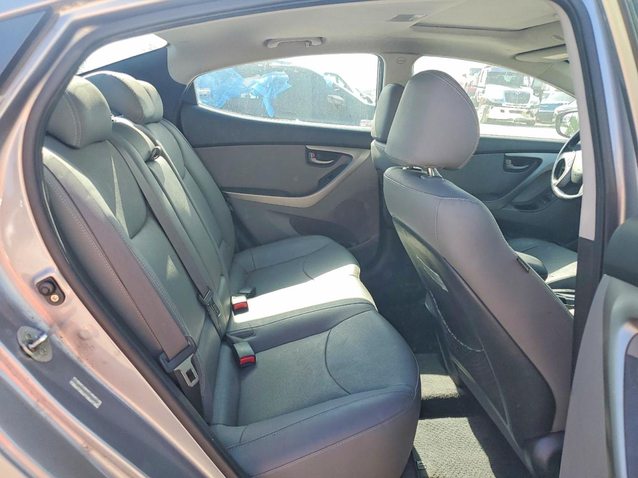 2015 Hyundai Elantra Sport Gray vin: KMHDH4AH8FU322615