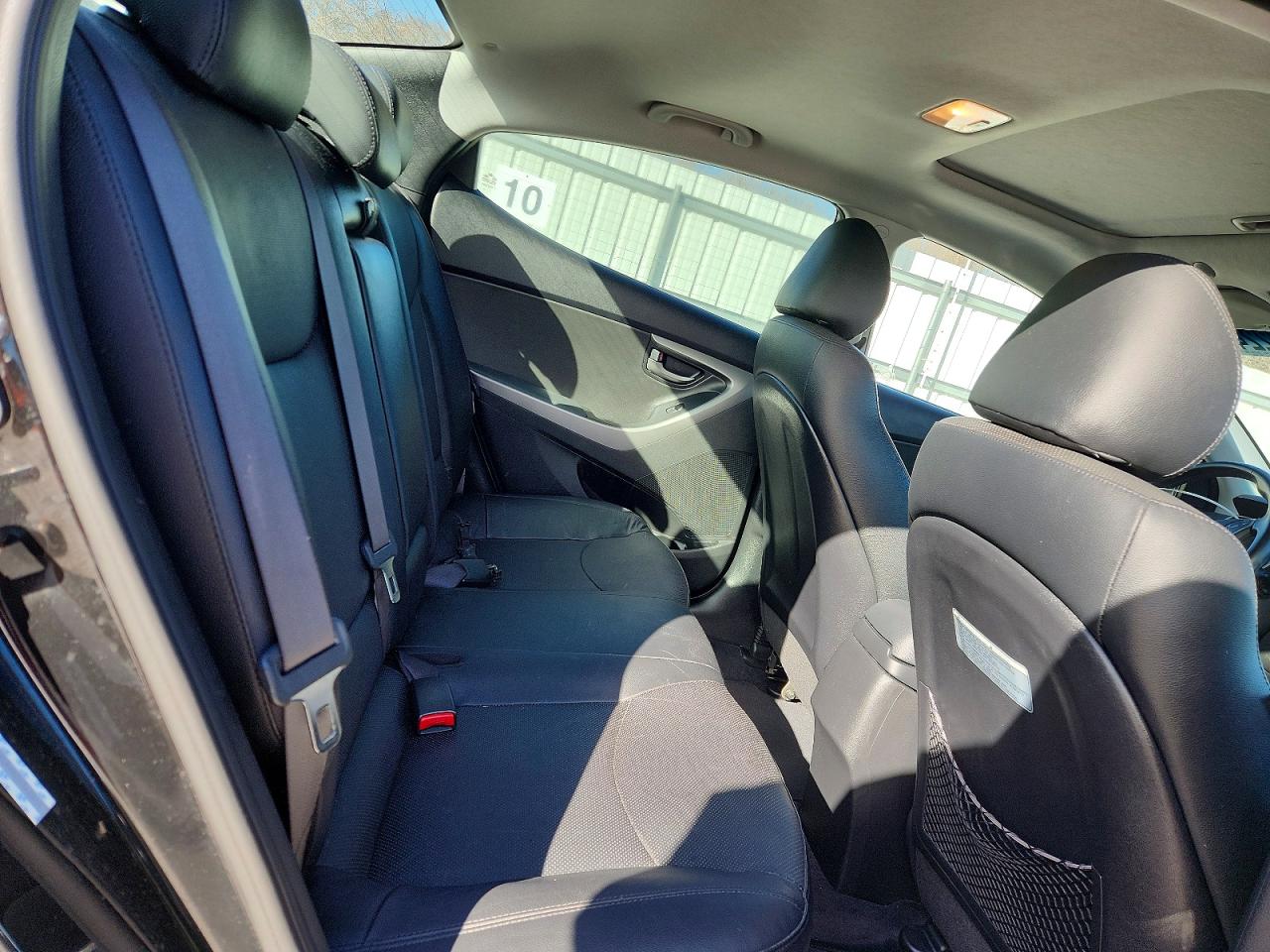2015 Hyundai Elantra Se Black vin: KMHDH4AH8FU342654