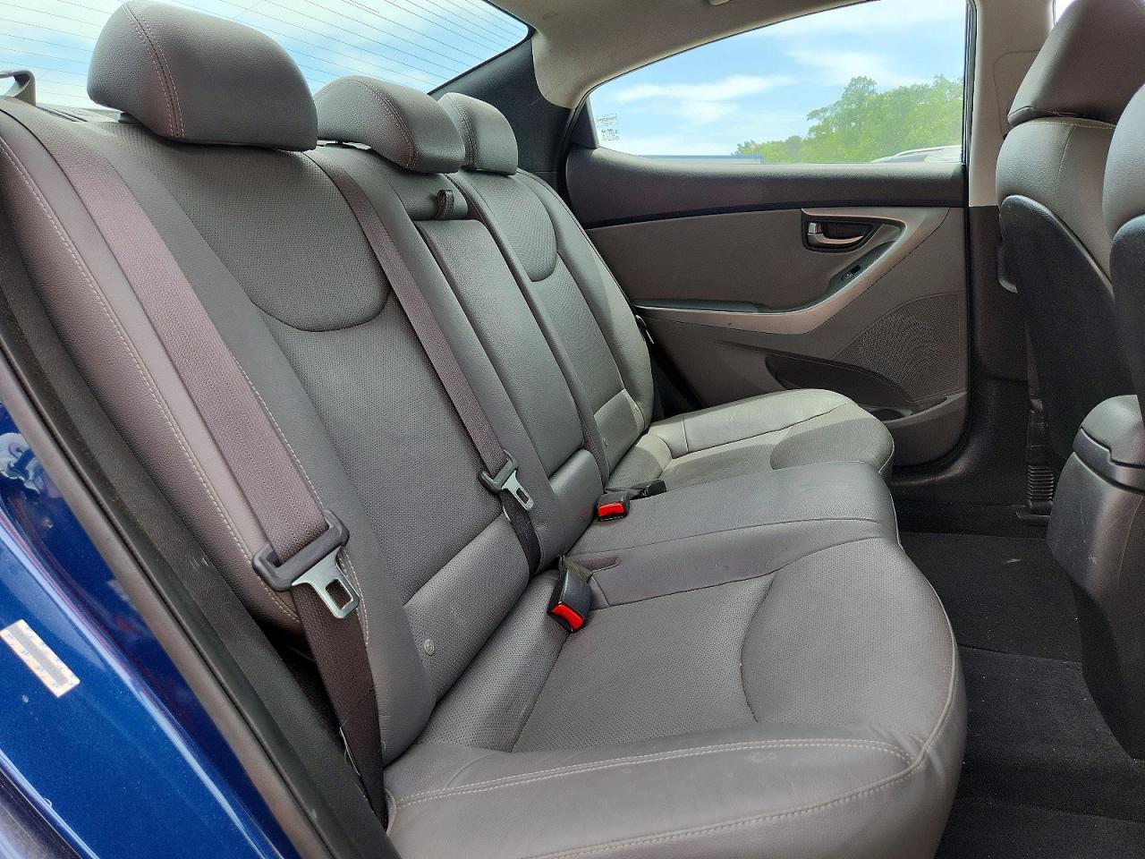 2014 Hyundai Elantra Sport Blue vin: KMHDH4AH9EU148228