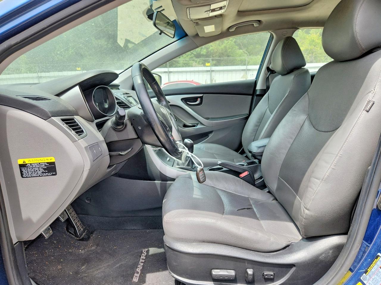 2014 Hyundai Elantra Sport Blue vin: KMHDH4AH9EU148228