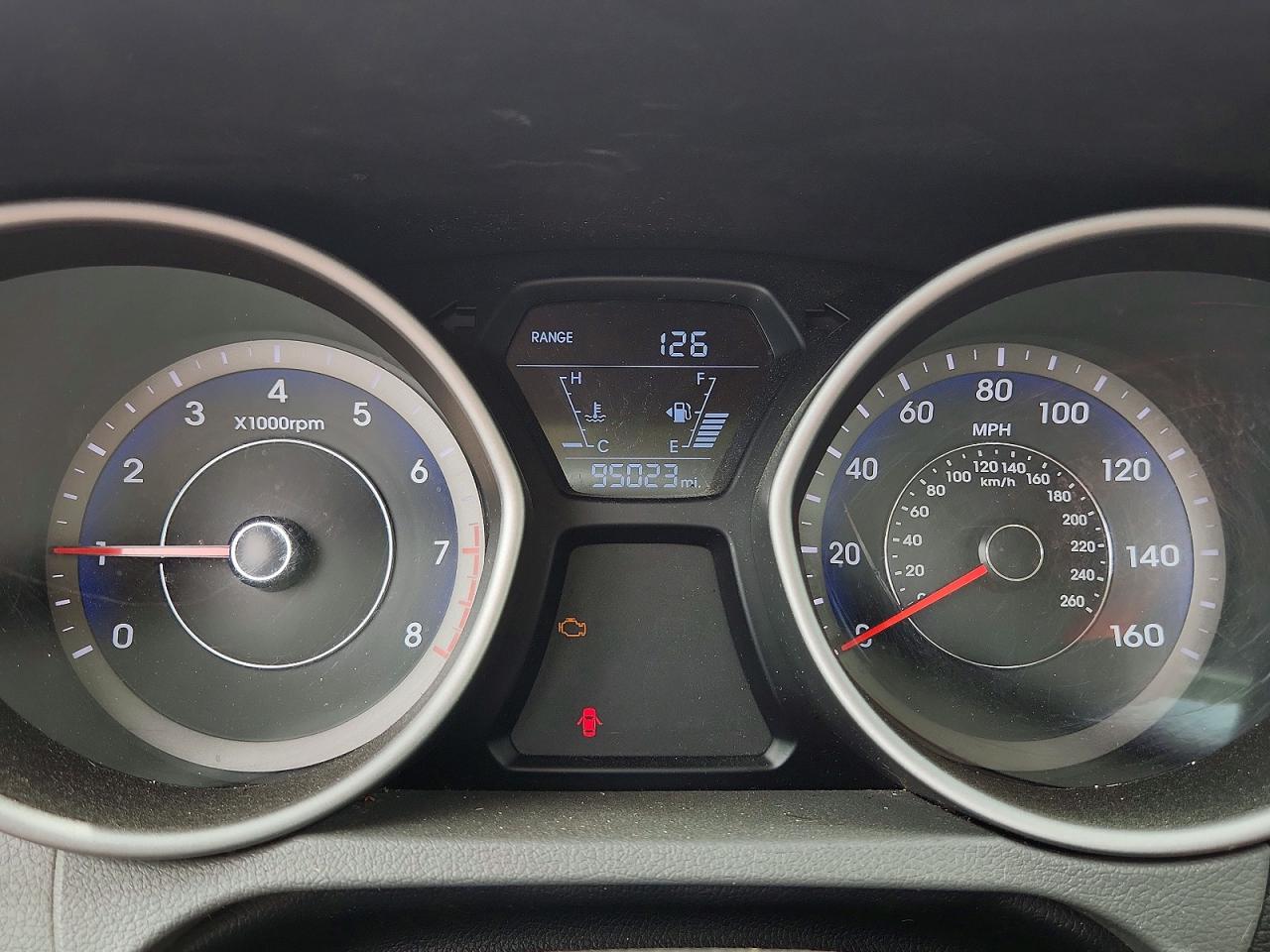 2014 Hyundai Elantra Sport Blue vin: KMHDH4AH9EU148228