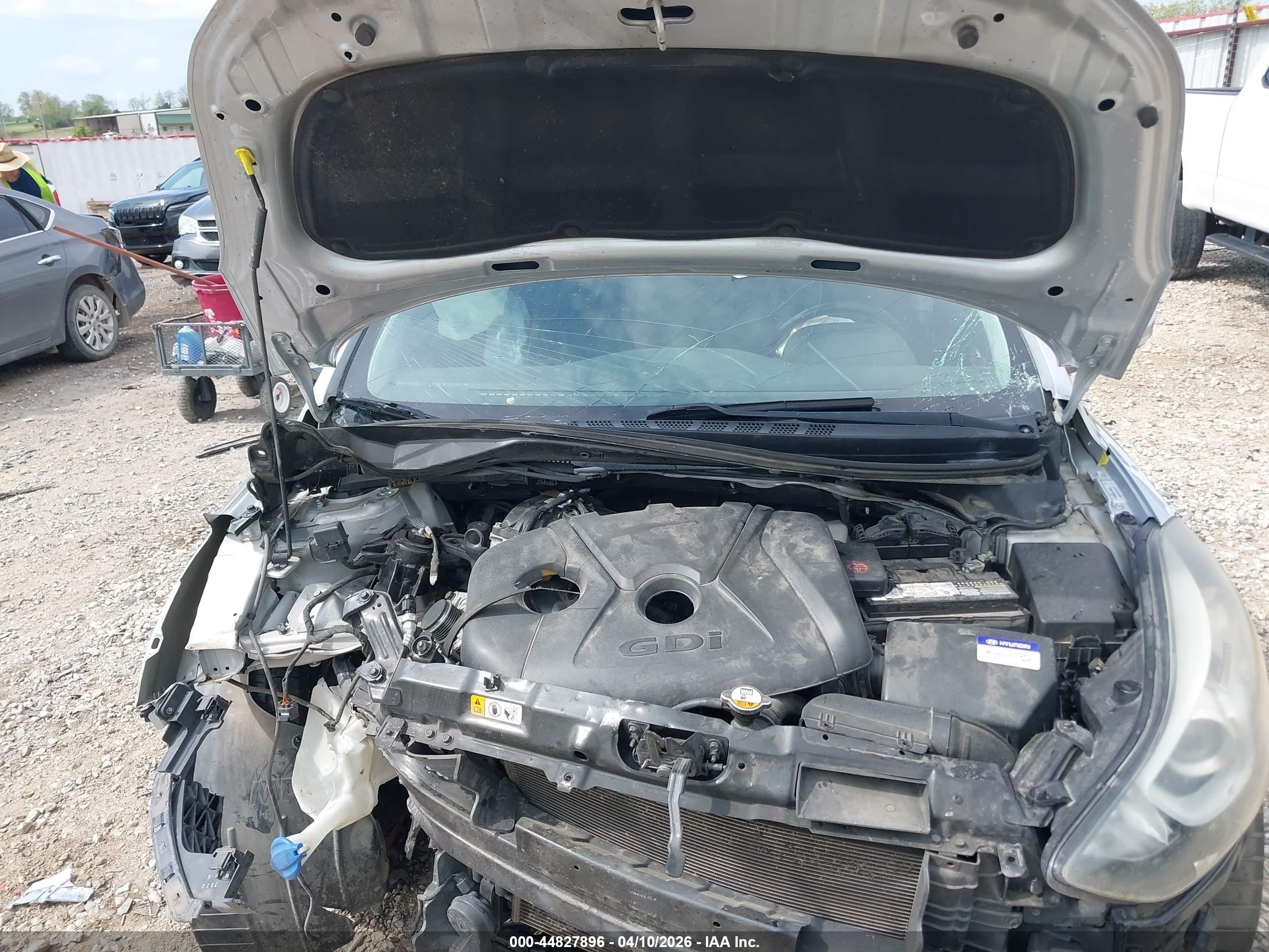 2014 Hyundai Elantra Sport Silver vin: KMHDH4AH9EU150464