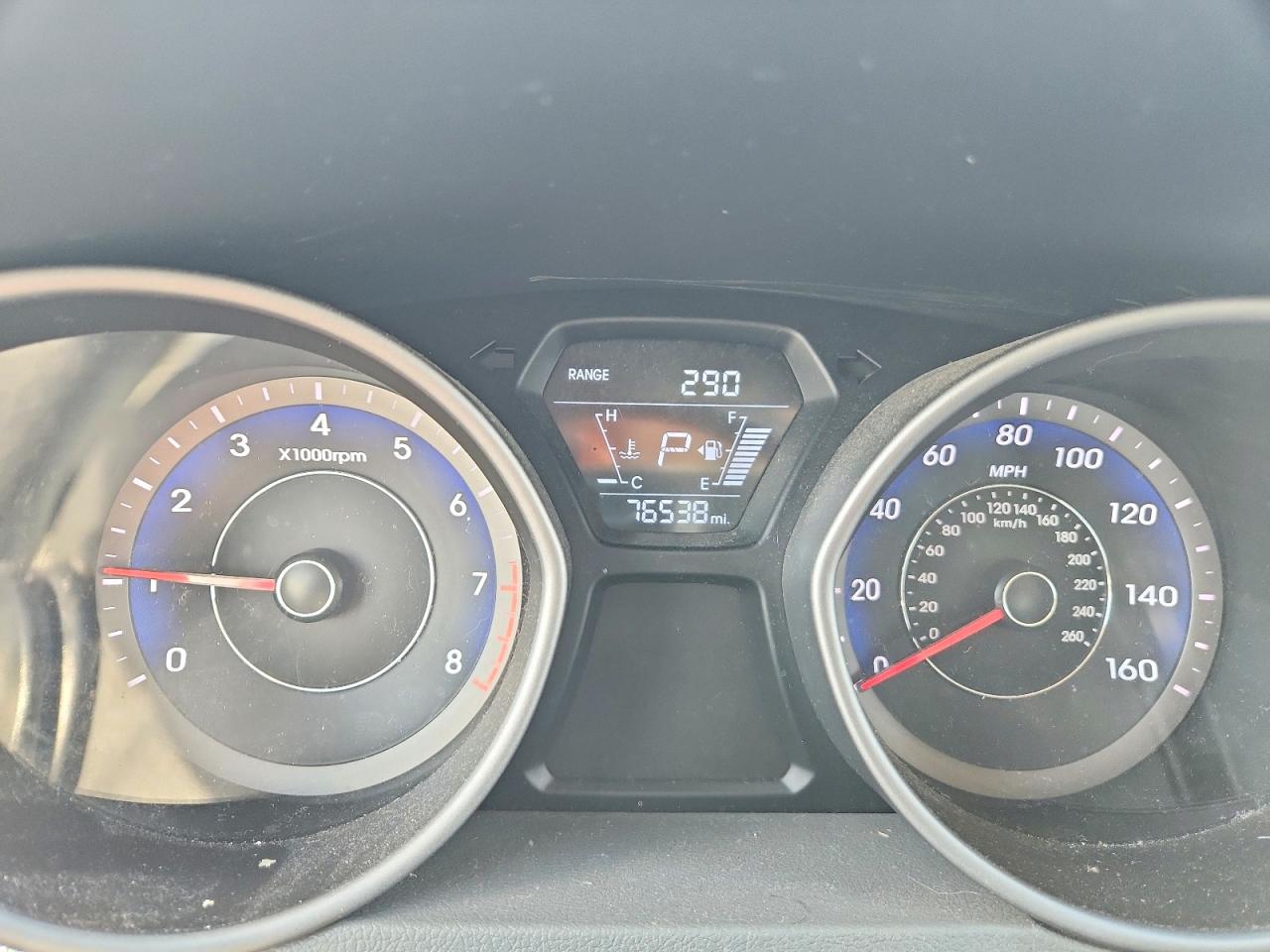 2015 Hyundai Elantra Sport Черный vin: KMHDH4AH9FU228940
