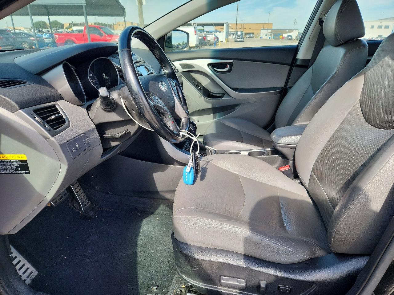 2015 Hyundai Elantra Sport Черный vin: KMHDH4AH9FU228940