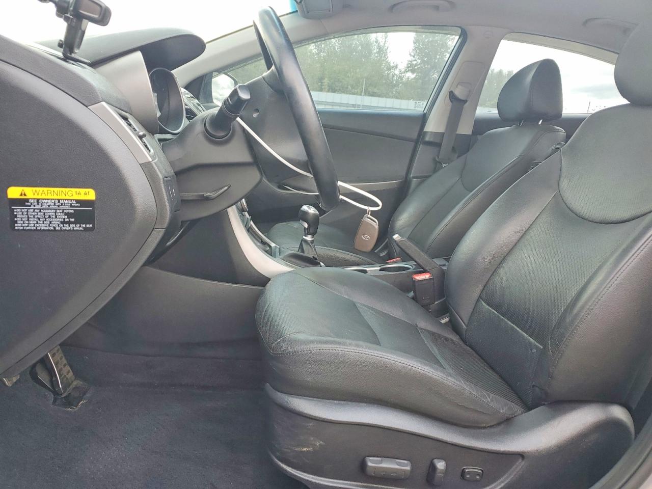 2015 Hyundai Elantra Sport Gray vin: KMHDH4AH9FU234656