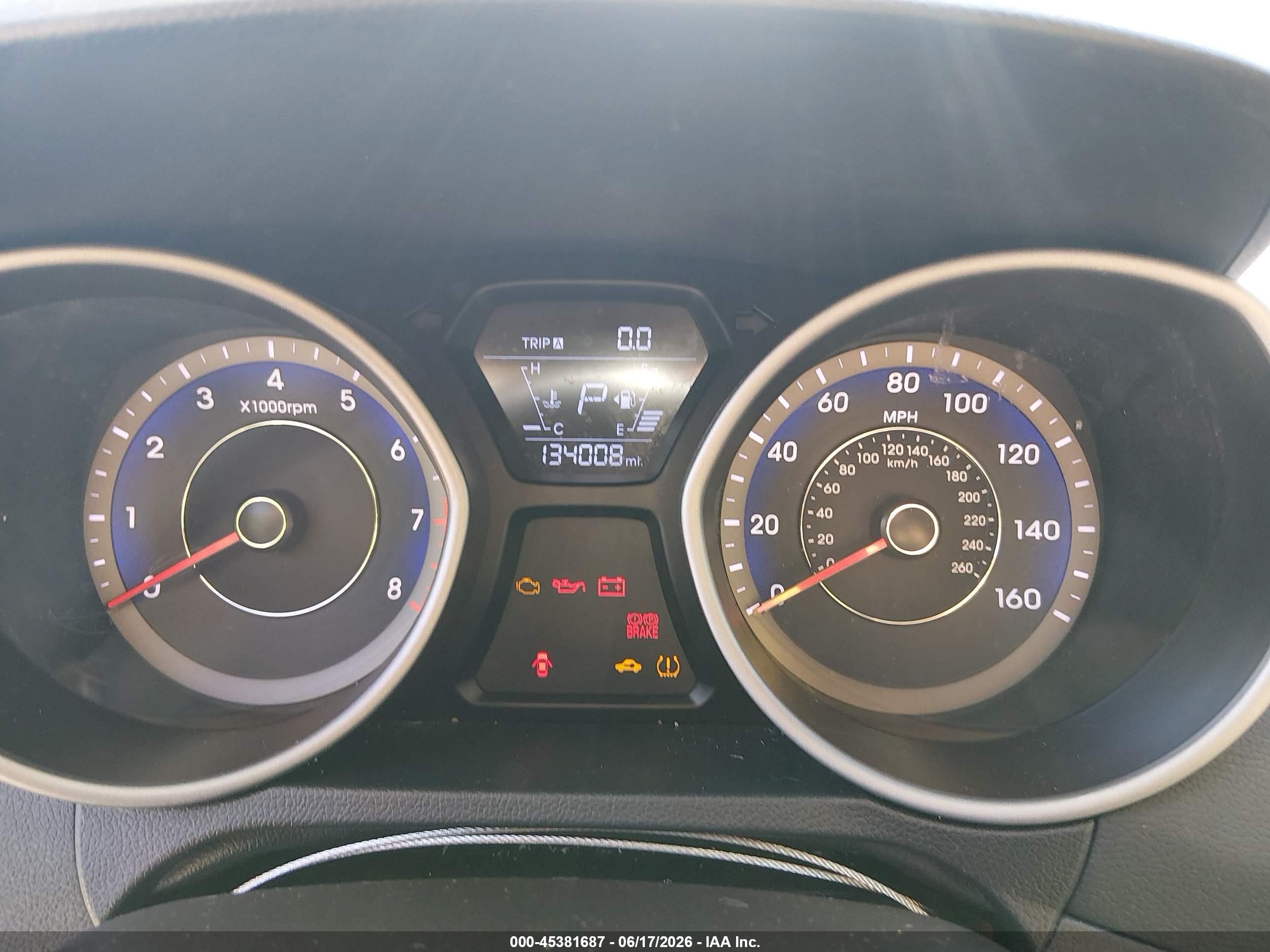 2015 Hyundai Elantra Sport White vin: KMHDH4AH9FU382886