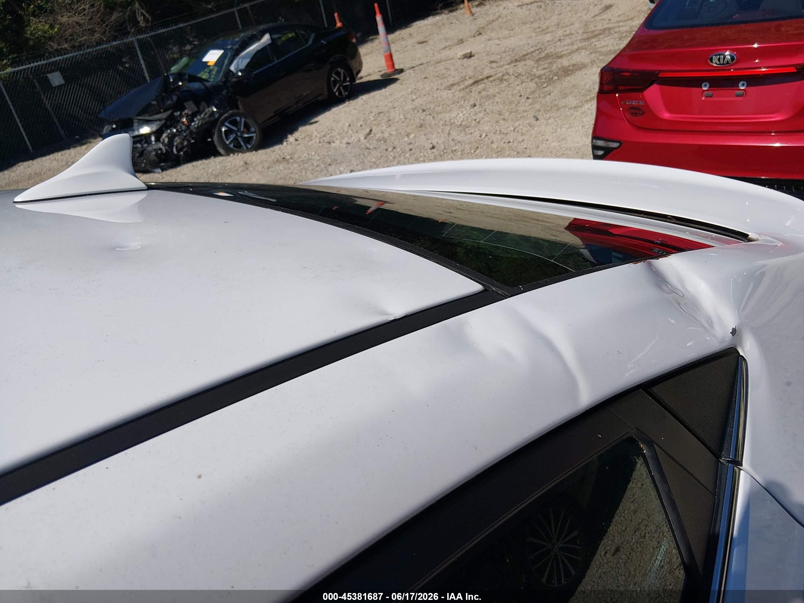 2015 Hyundai Elantra Sport White vin: KMHDH4AH9FU382886