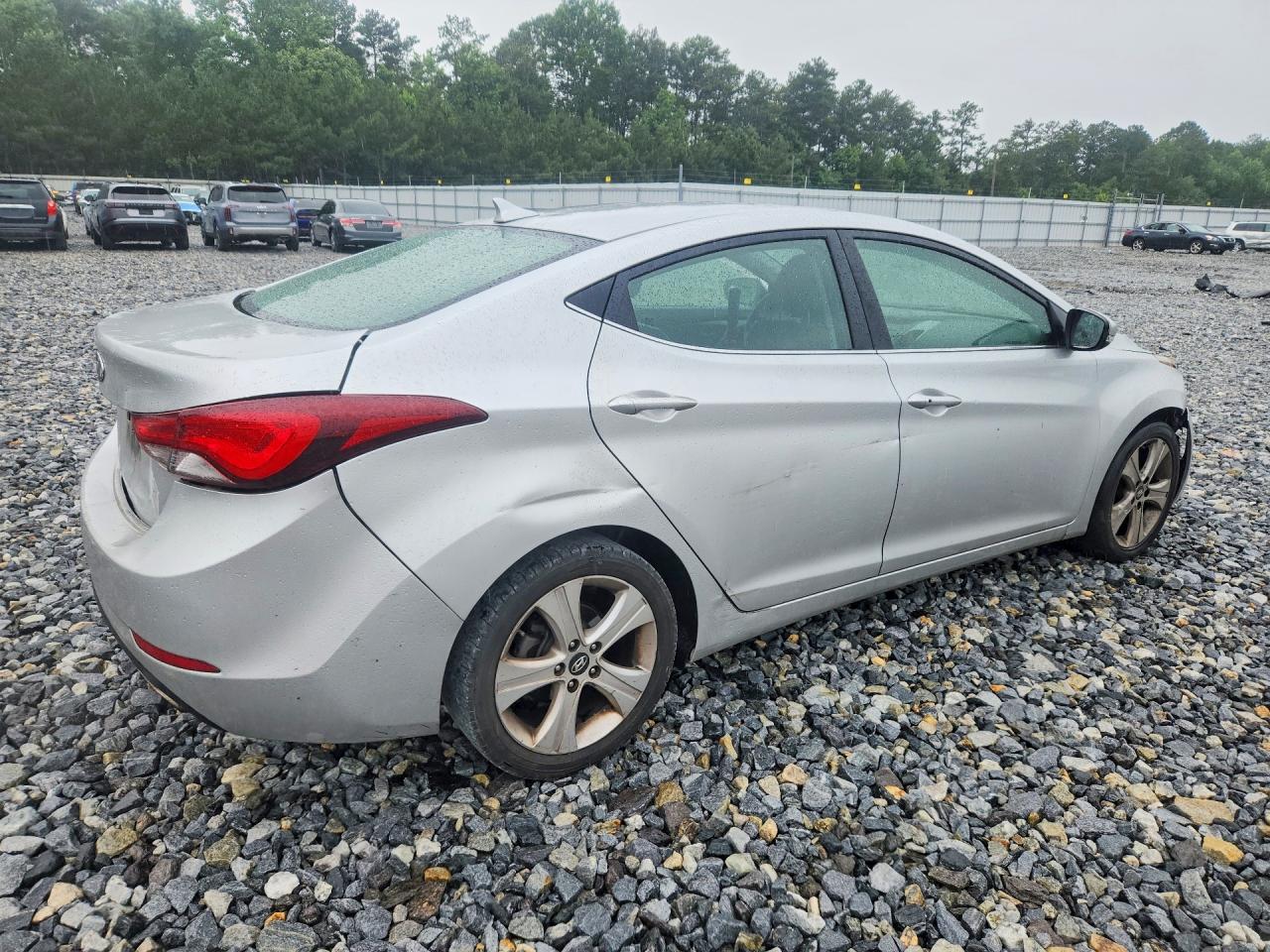 2014 Hyundai Elantra Sport Silver vin: KMHDH4AHXEU095829