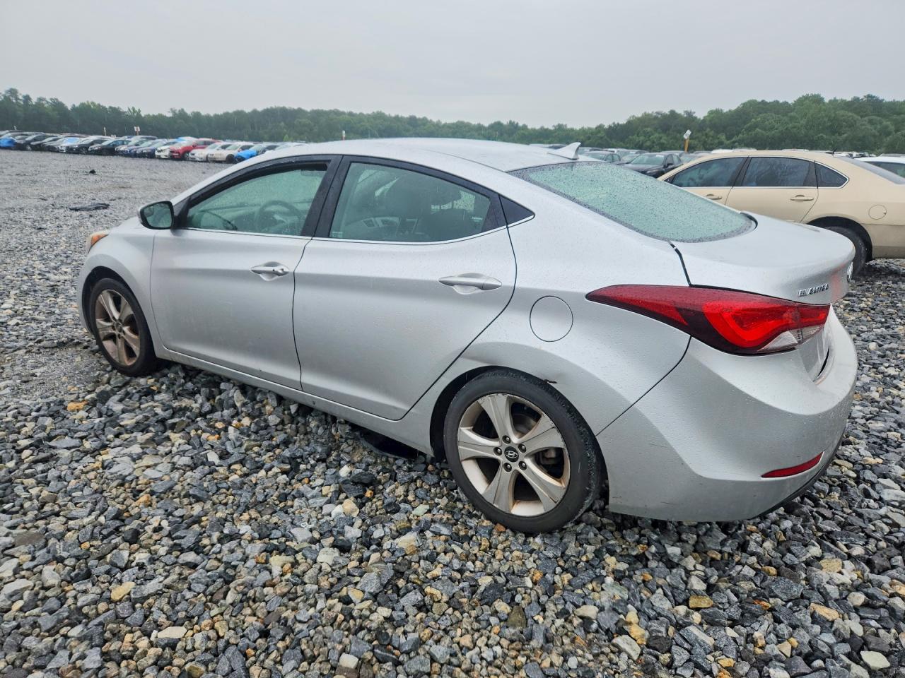2014 Hyundai Elantra Sport Silver vin: KMHDH4AHXEU095829