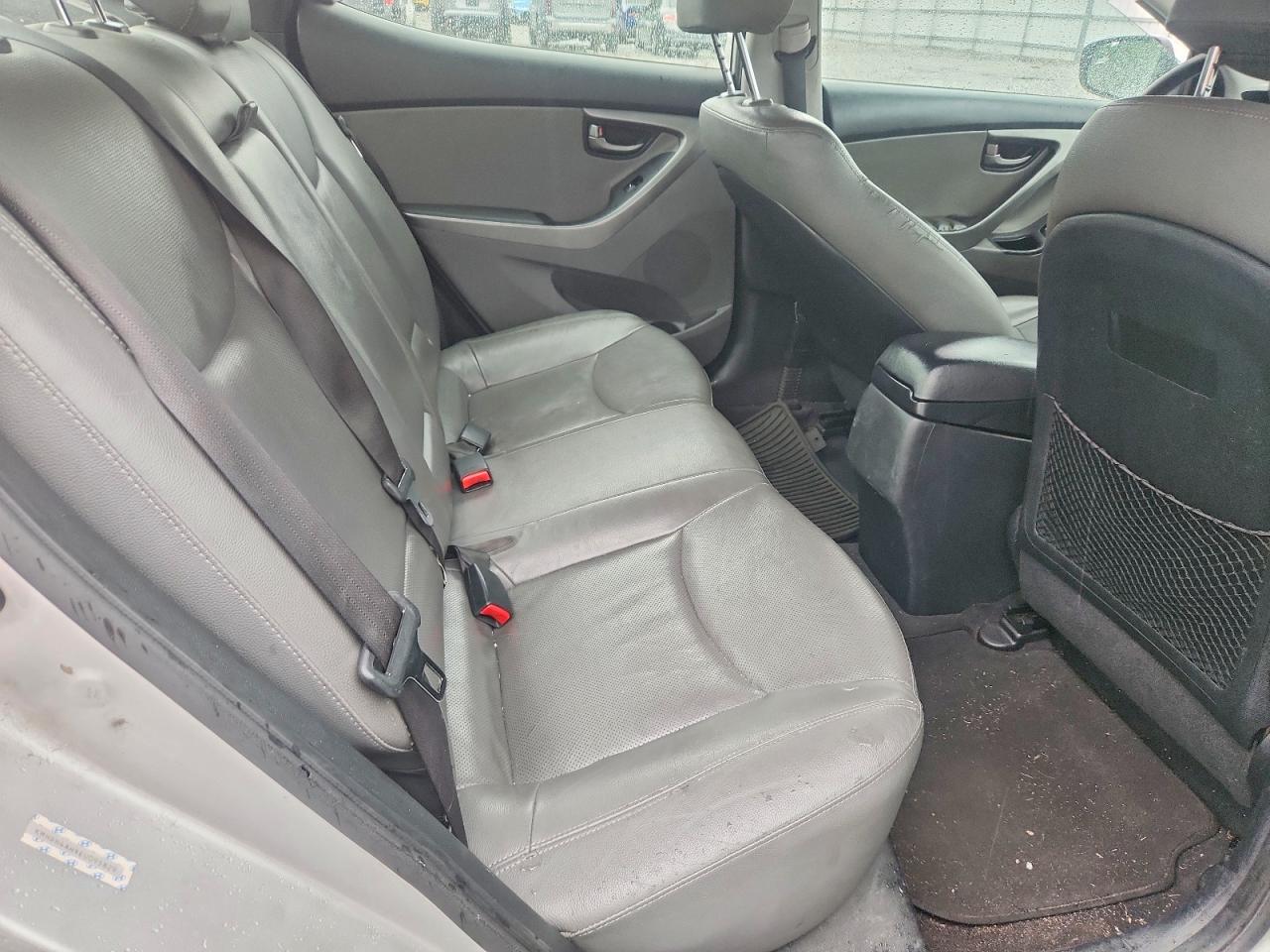 2014 Hyundai Elantra Sport Silver vin: KMHDH4AHXEU095829