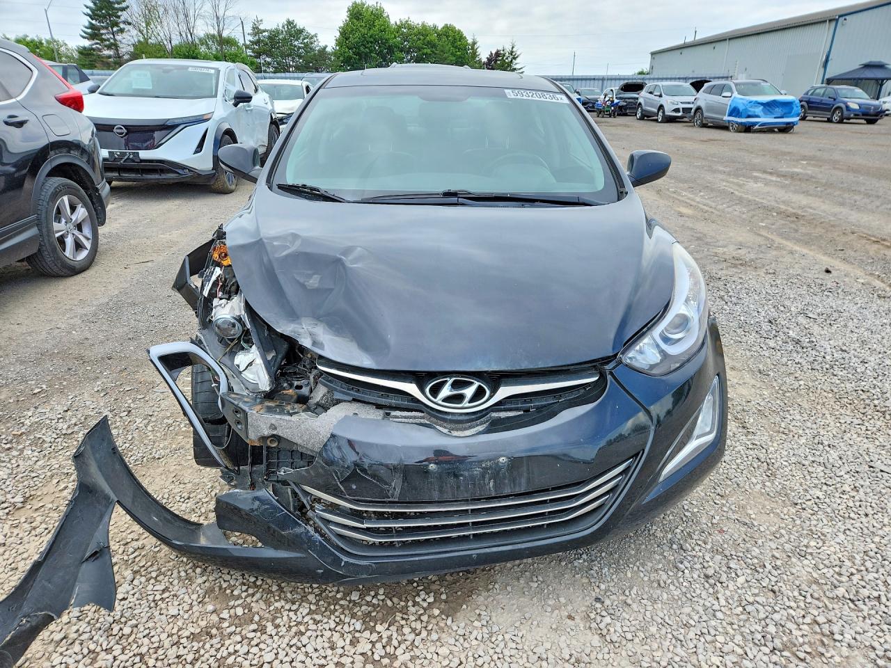 2014 Hyundai Elantra Sport Black vin: KMHDH4AHXEU187037